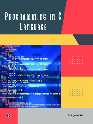cover image of Programming In C Language